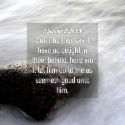 Picture 04 - 2 Samuel 15:26 KJV - But if he thus say, I have no delight in thee; - Bible Verse Picture