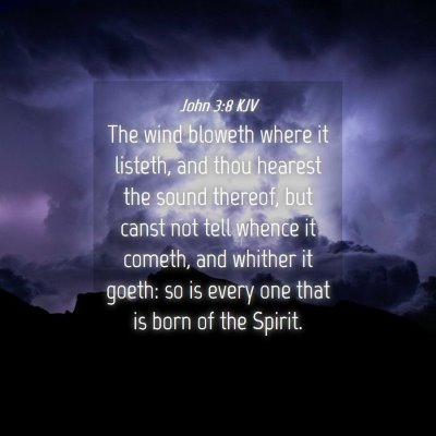 Picture 04 - John 3:8 KJV - The wind bloweth where it listeth, and thou - Bible Verse Picture
