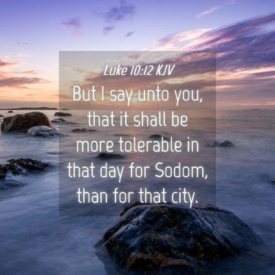 Picture 04 - Luke 10:12 KJV - But I say unto you, that it shall be more - Bible Verse Picture