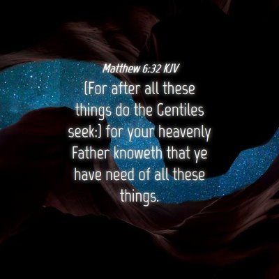 Picture 04 - Matthew 6:32 KJV - (For after all these things do the Gentiles - Bible Verse Picture