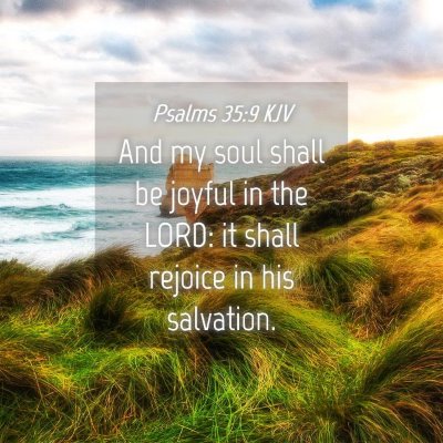 Picture 04 - Psalms 35:9 KJV - And my soul shall be joyful in the LORD: it shall - Bible Verse Picture