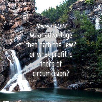 Picture 04 - Romans 3:1 KJV - What advantage then hath the Jew? or what profit - Bible Verse Picture
