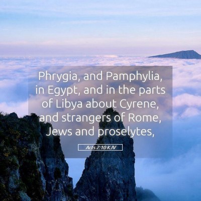Picture 05 - Acts 2:10 KJV - Phrygia, and Pamphylia, in Egypt, and in the - Bible Verse Picture