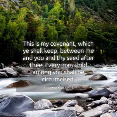 Picture 05 - Genesis 17:10 KJV - This is my covenant, which ye shall keep, between - Bible Verse Picture