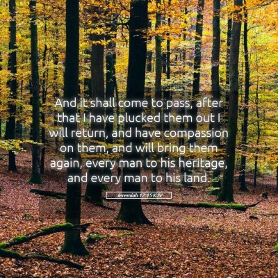 Picture 05 - Jeremiah 12:15 KJV - And it shall come to pass, after that I have - Bible Verse Picture