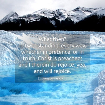 Picture 05 - Philippians 1:18 KJV - What then? notwithstanding, every way, whether in - Bible Verse Picture