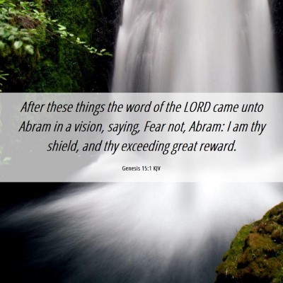 Picture 06 - Genesis 15:1 KJV - After these things the word of the LORD came unto - Bible Verse Picture