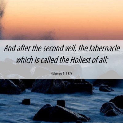 Picture 06 - Hebrews 9:3 KJV - And after the second veil, the tabernacle which - Bible Verse Picture