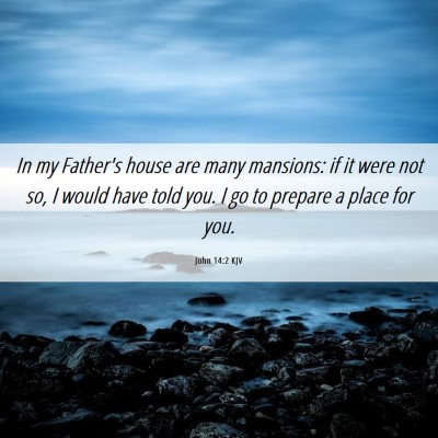 Picture 06 - John 14:2 KJV - In my Father's house are many mansions: if it - Bible Verse Picture