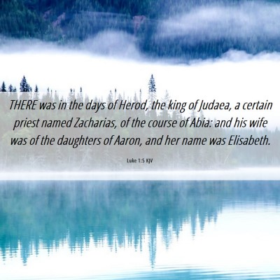 Picture 06 - Luke 1:5 KJV - THERE was in the days of Herod, the king of - Bible Verse Picture