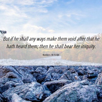 Picture 06 - Numbers 30:15 KJV - But if he shall any ways make them void after - Bible Verse Picture