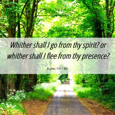 Picture 06 - Psalms 139:7 KJV - Whither shall I go from thy spirit? or whither - Bible Verse Picture