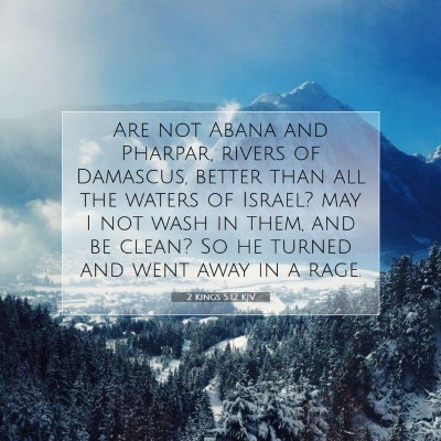 Picture 07 - 2 Kings 5:12 KJV - Are not Abana and Pharpar, rivers of Damascus, - Bible Verse Picture
