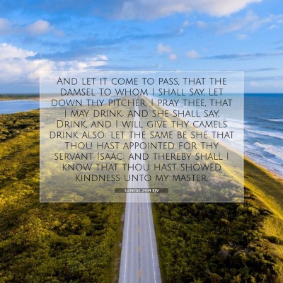 Picture 07 - Genesis 24:14 KJV - And let it come to pass, that the damsel to whom - Bible Verse Picture