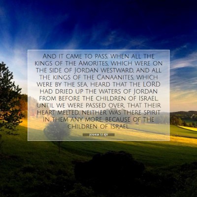 Picture 07 - Joshua 5:1 KJV - And it came to pass, when all the kings of the - Bible Verse Picture