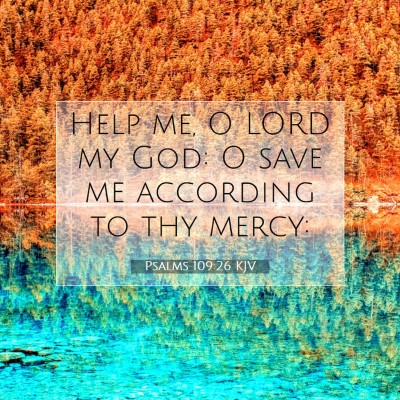 Picture 07 - Psalms 109:26 KJV - Help me, O LORD my God: O save me according to - Bible Verse Picture