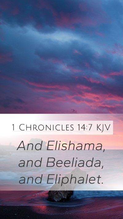 1 Chronicles 14:7 KJV Bible Verse Image
