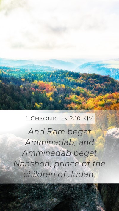 1 Chronicles 2:10 KJV Bible Verse Image