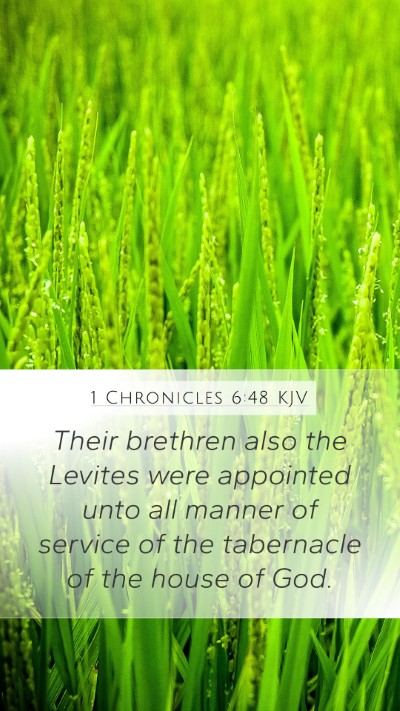 1 Chronicles 6:48 KJV Bible Verse Image