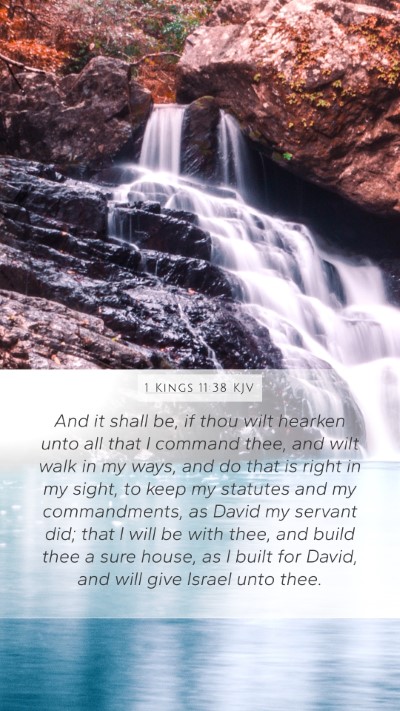 1 Kings 11:38 KJV Bible Verse Image