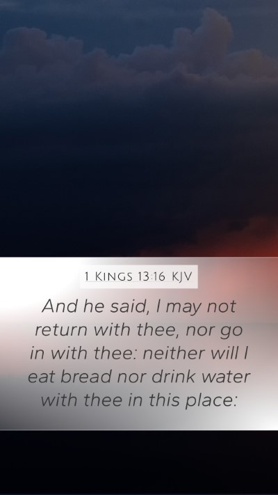 1 Kings 13:16 KJV Bible Verse Image