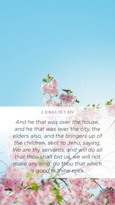 2 Kings 10:5 KJV Bible Verse Image