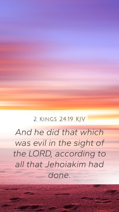 2 Kings 24:19 KJV Bible Verse Image