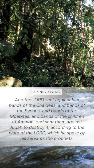 2 Kings 24:2 KJV Bible Verse Image