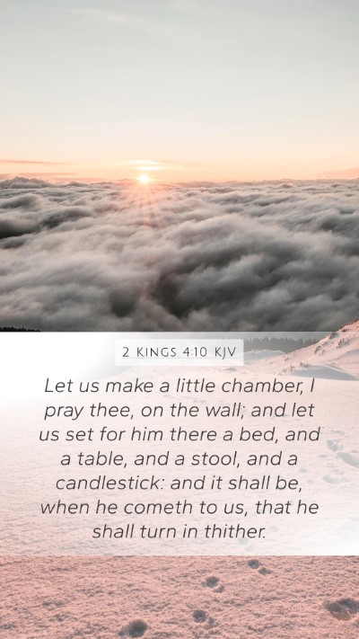 2 Kings 4:10 KJV Bible Verse Image
