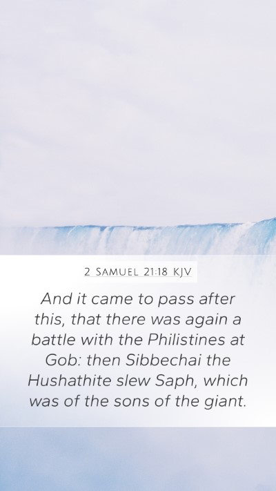 2 Samuel 21:18 KJV Bible Verse Image