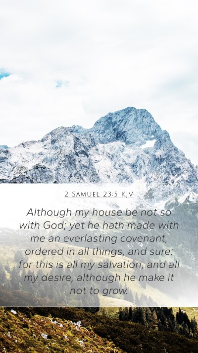 2 Samuel 23:5 KJV Bible Verse Image