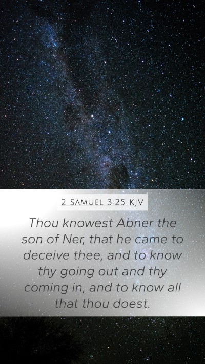 2 Samuel 3:25 KJV Bible Verse Image