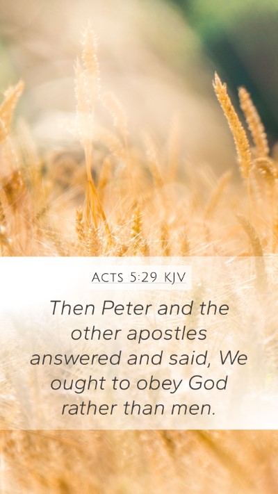 Acts 5:29 KJV Bible Verse Image