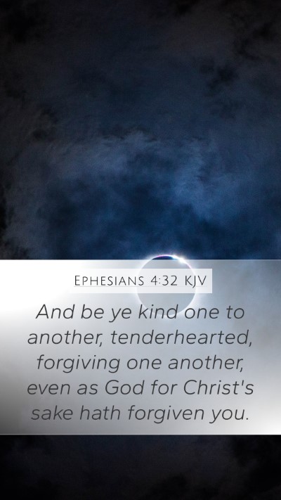 Ephesians 4:32 KJV Bible Verse Image