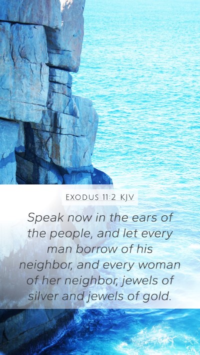 Exodus 11:2 KJV Bible Verse Image