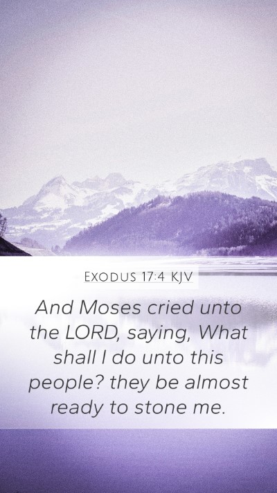Exodus 17:4 KJV Bible Verse Image
