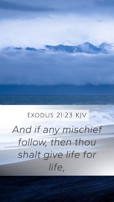 Exodus 21:23 KJV Bible Verse Image