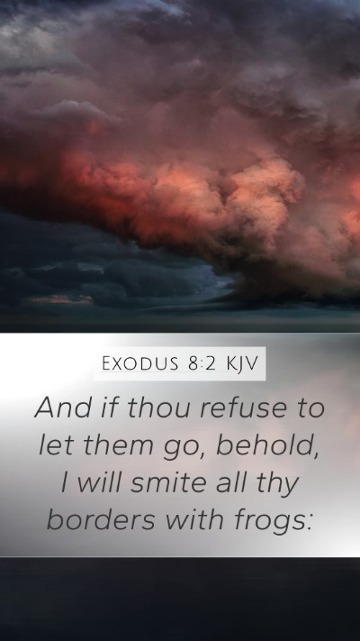 Exodus 8:2 KJV Bible Verse Image