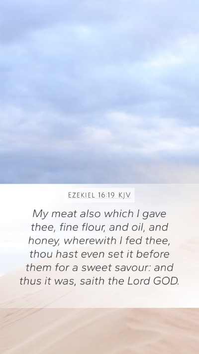 Ezekiel 16:19 KJV Bible Verse Image
