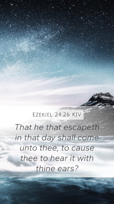 Ezekiel 24:26 KJV Bible Verse Image
