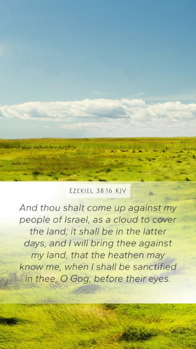 Ezekiel 38:16 KJV Bible Verse Image