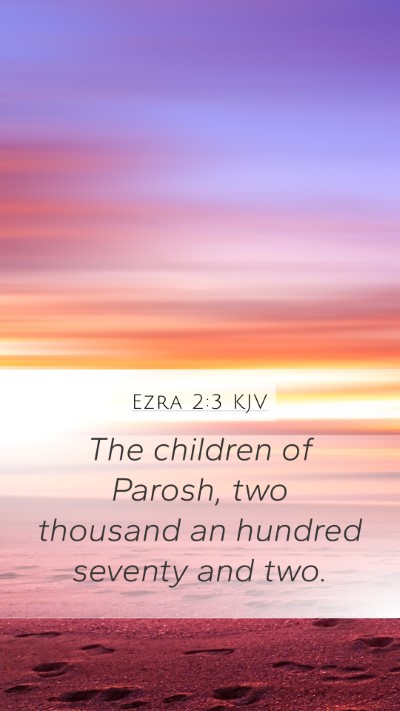 Ezra 2:3 KJV Bible Verse Image