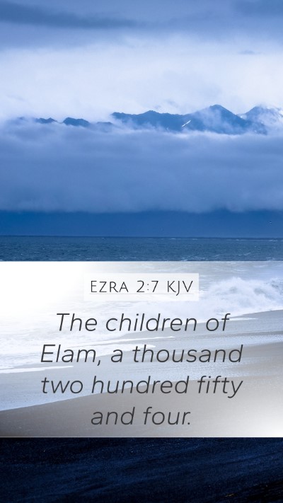Ezra 2:7 KJV Bible Verse Image