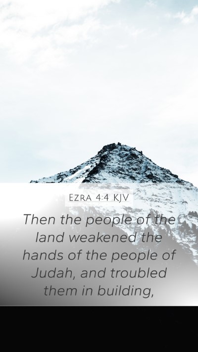 Ezra 4:4 KJV Bible Verse Image