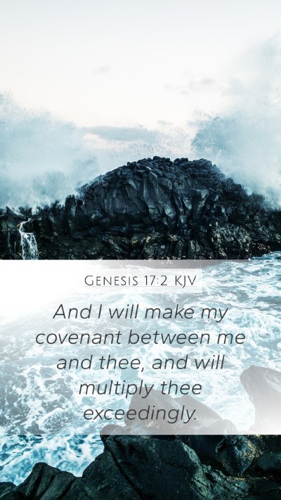 Genesis 17:2 KJV Bible Verse Image