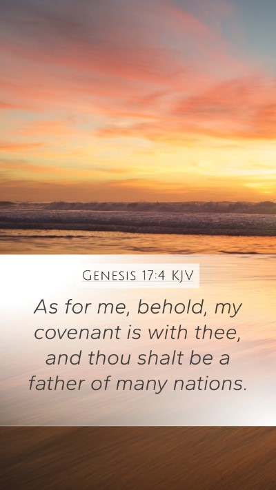 Genesis 17:4 KJV Bible Verse Image