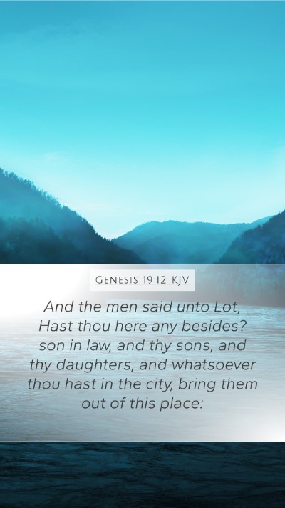 Genesis 19:12 KJV Bible Verse Image