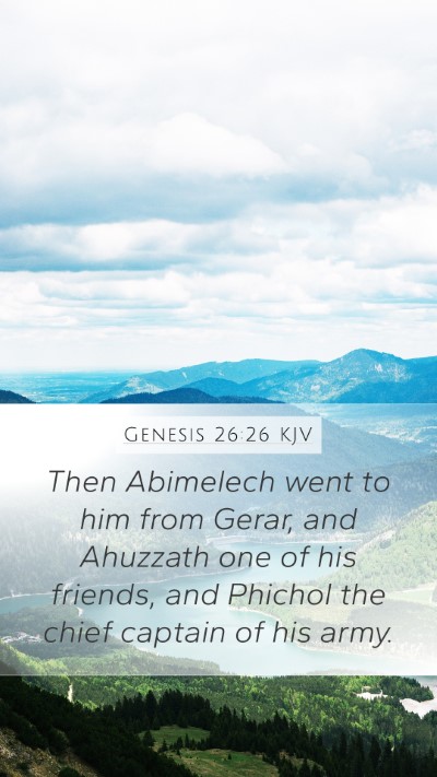 Genesis 26:26 KJV Bible Verse Image