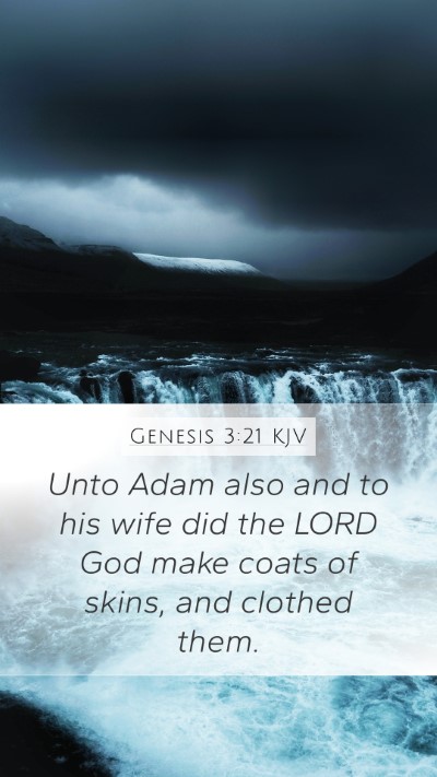 Genesis 3:21 KJV Bible Verse Image