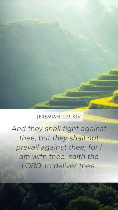 Jeremiah 1:19 KJV Bible Verse Image